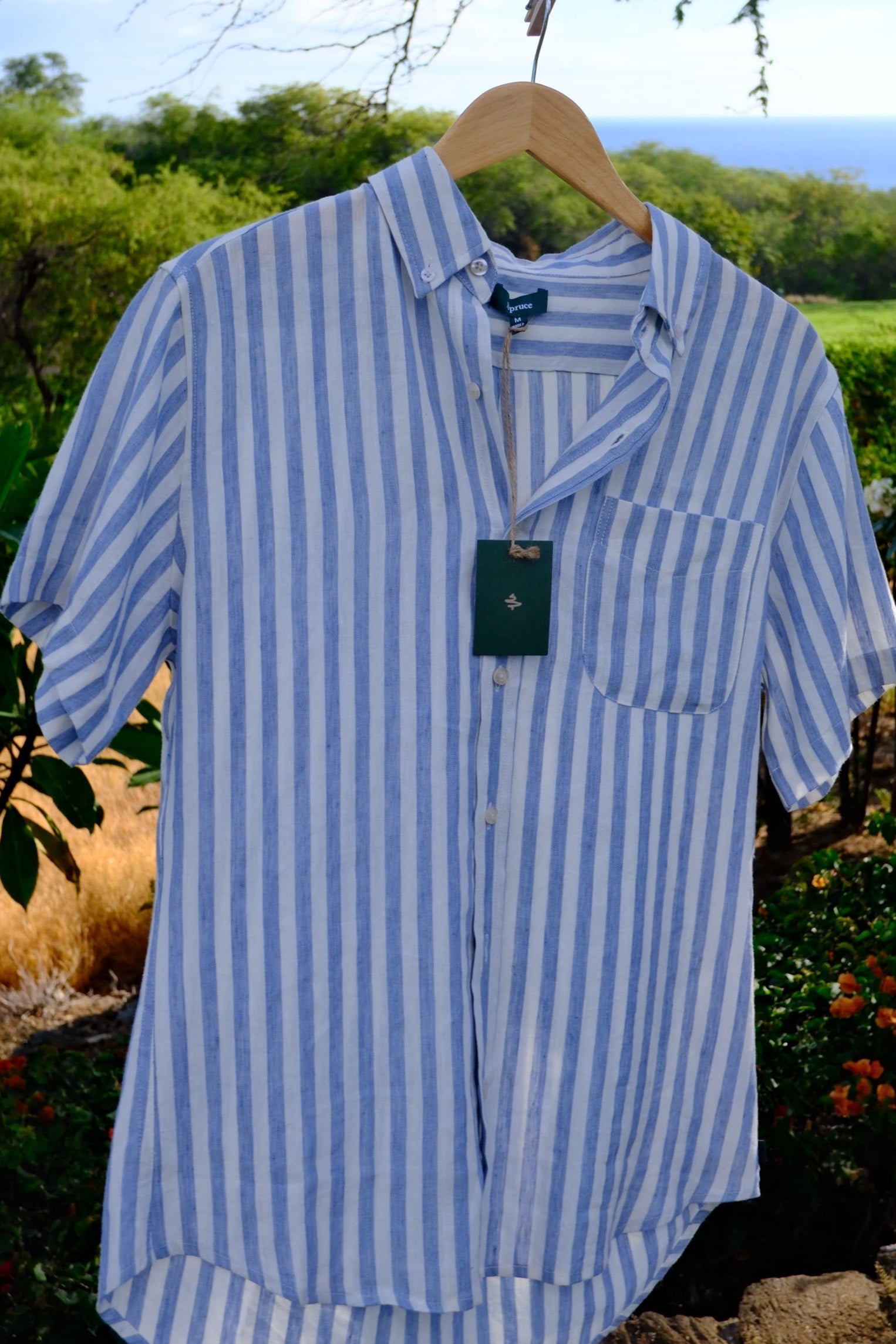 #color_blue / white stripe