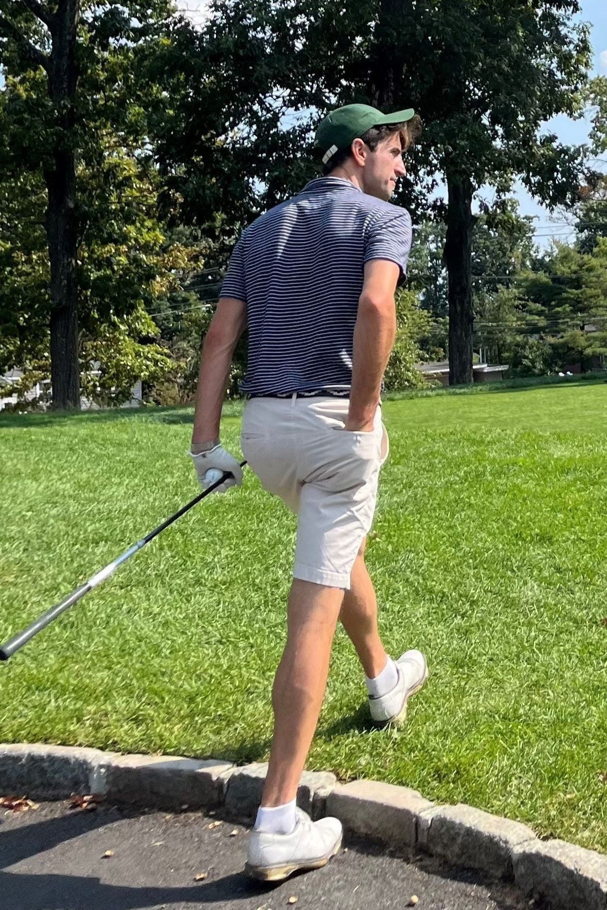Stretch Linen Polo