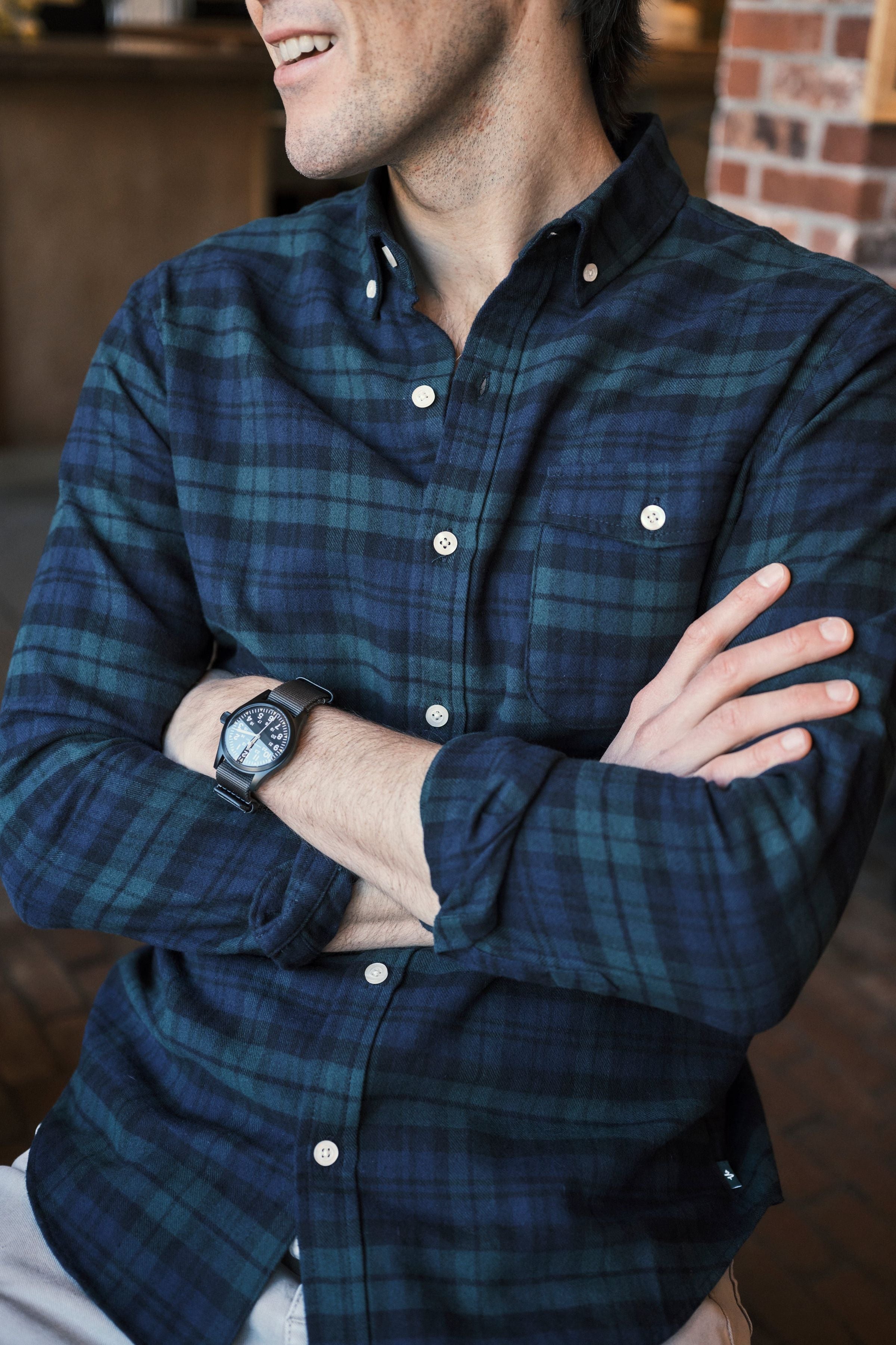 Brushed Flannel Heritage Shirt
