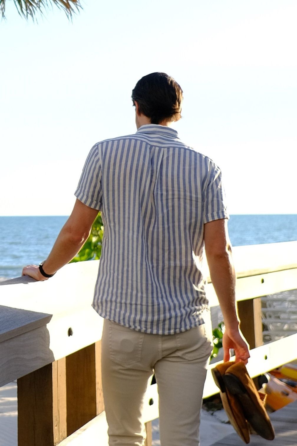 #color_blue / white stripe