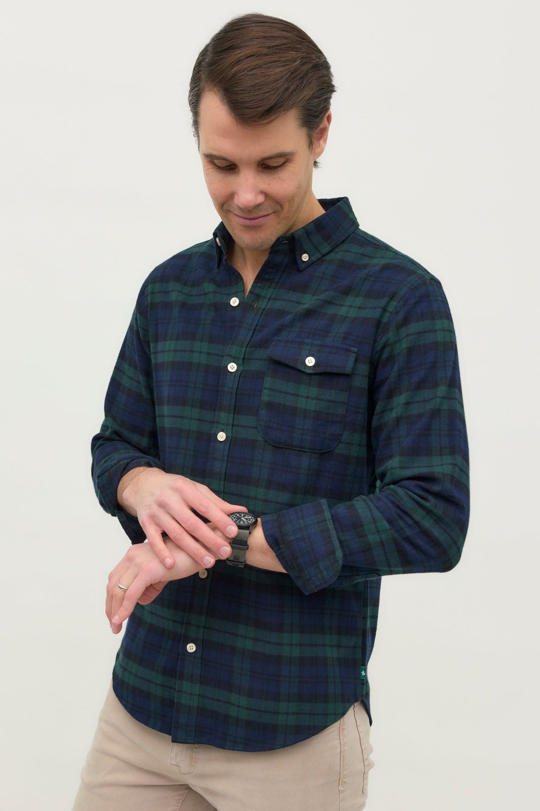 Brushed Flannel Heritage Shirt