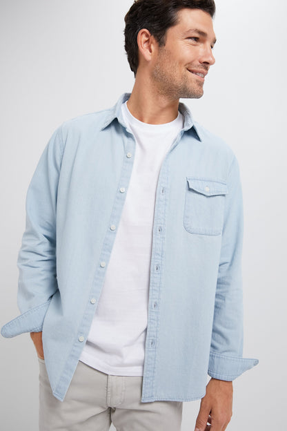 Washed Denim Shirt