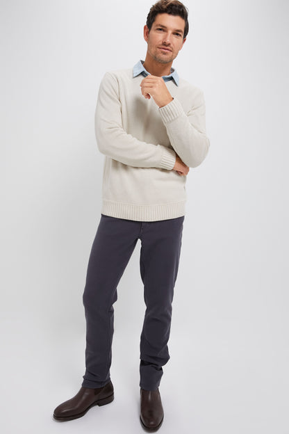 Knit sweater, classic, crewneck, menswear