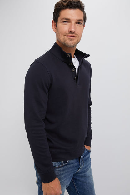 Cambridge pullover, button-up sweater