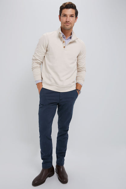 Cambridge pullover, button-up sweater