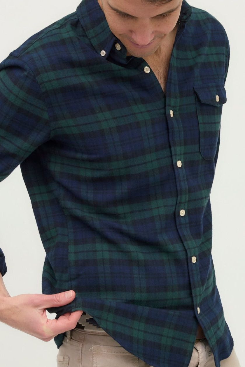 Brushed Flannel Heritage Shirt