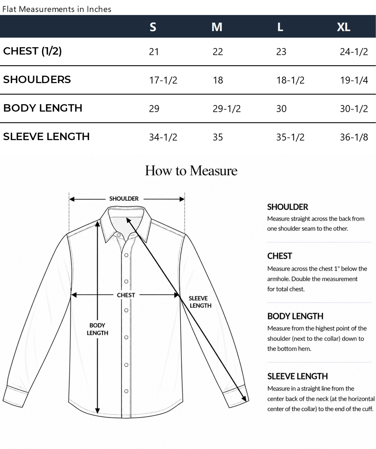 Spread Oxford (Slim)
